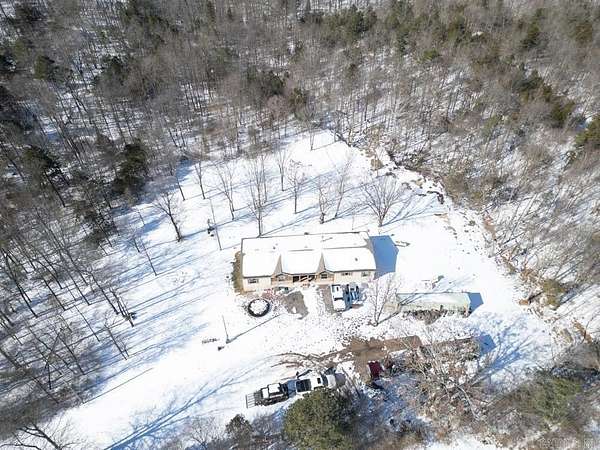 80 Acres of Recreational Land with Home for Sale in Concord, Arkansas