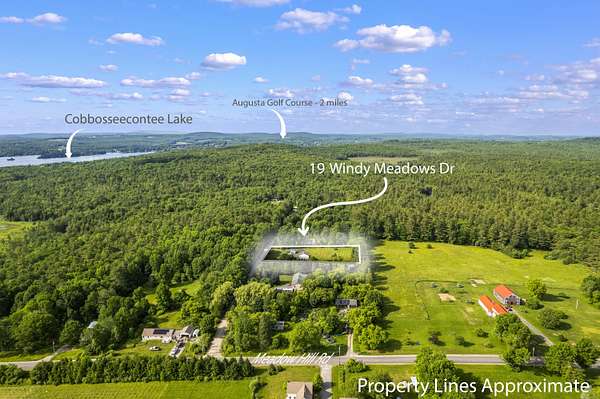 1.8 Acres of Residential Land with Home for Sale in Manchester, Maine