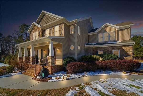 3.5 Acres of Residential Land with Home for Sale in Chesapeake, Virginia