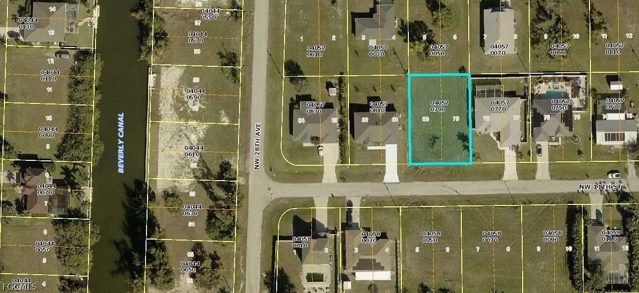 0.24 Acres of Residential Land for Sale in Cape Coral, Florida