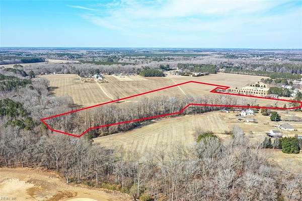 21.5 Acres of Agricultural Land for Sale in Chesapeake, Virginia