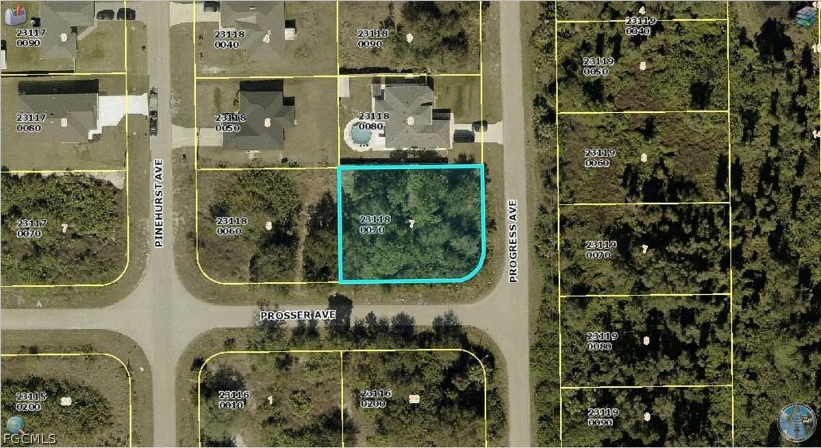 0.28 Acres of Residential Land for Sale in Lehigh Acres, Florida