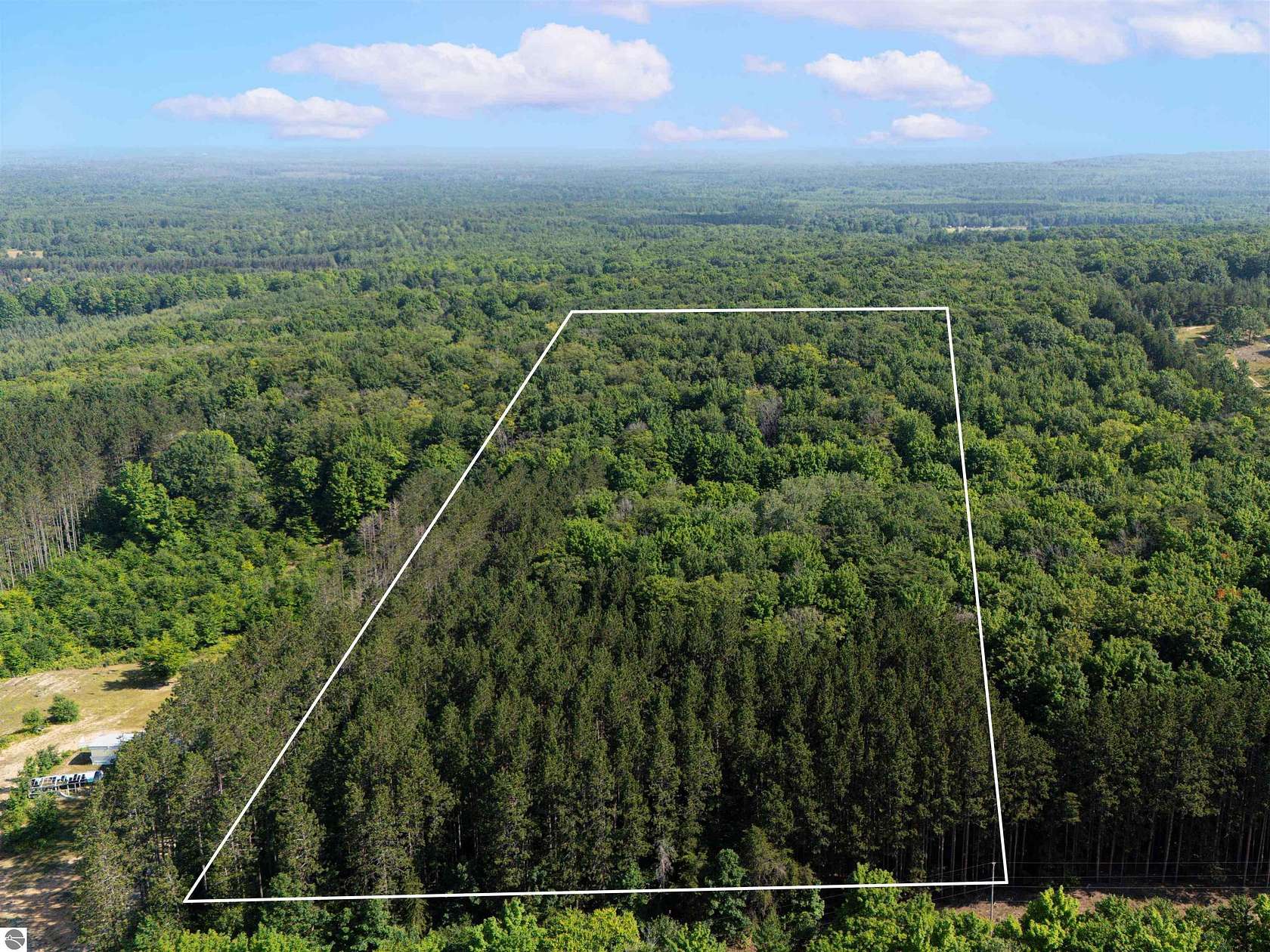 10 Acres of Recreational & Residential Land for Sale in Manton, Michigan