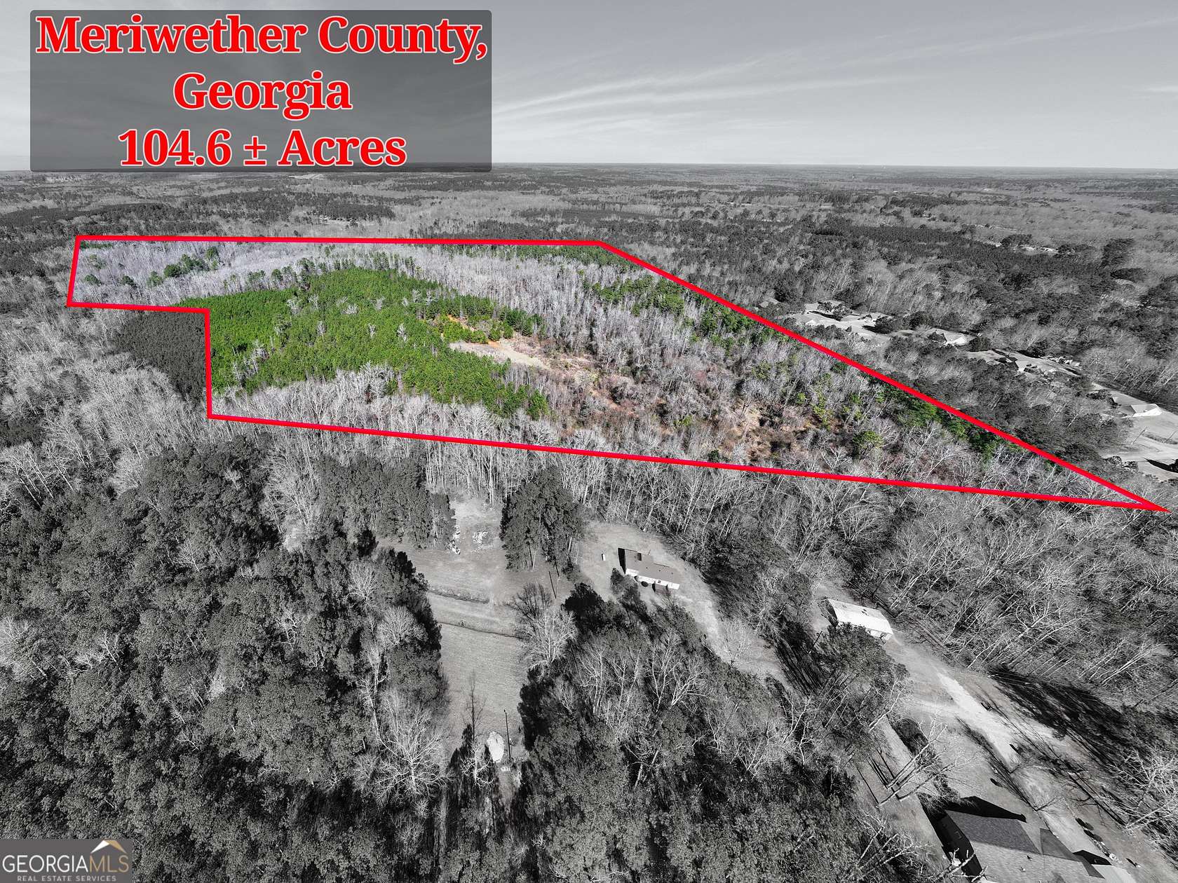 77 Acres of Recreational Land for Sale in Warm Springs, Georgia