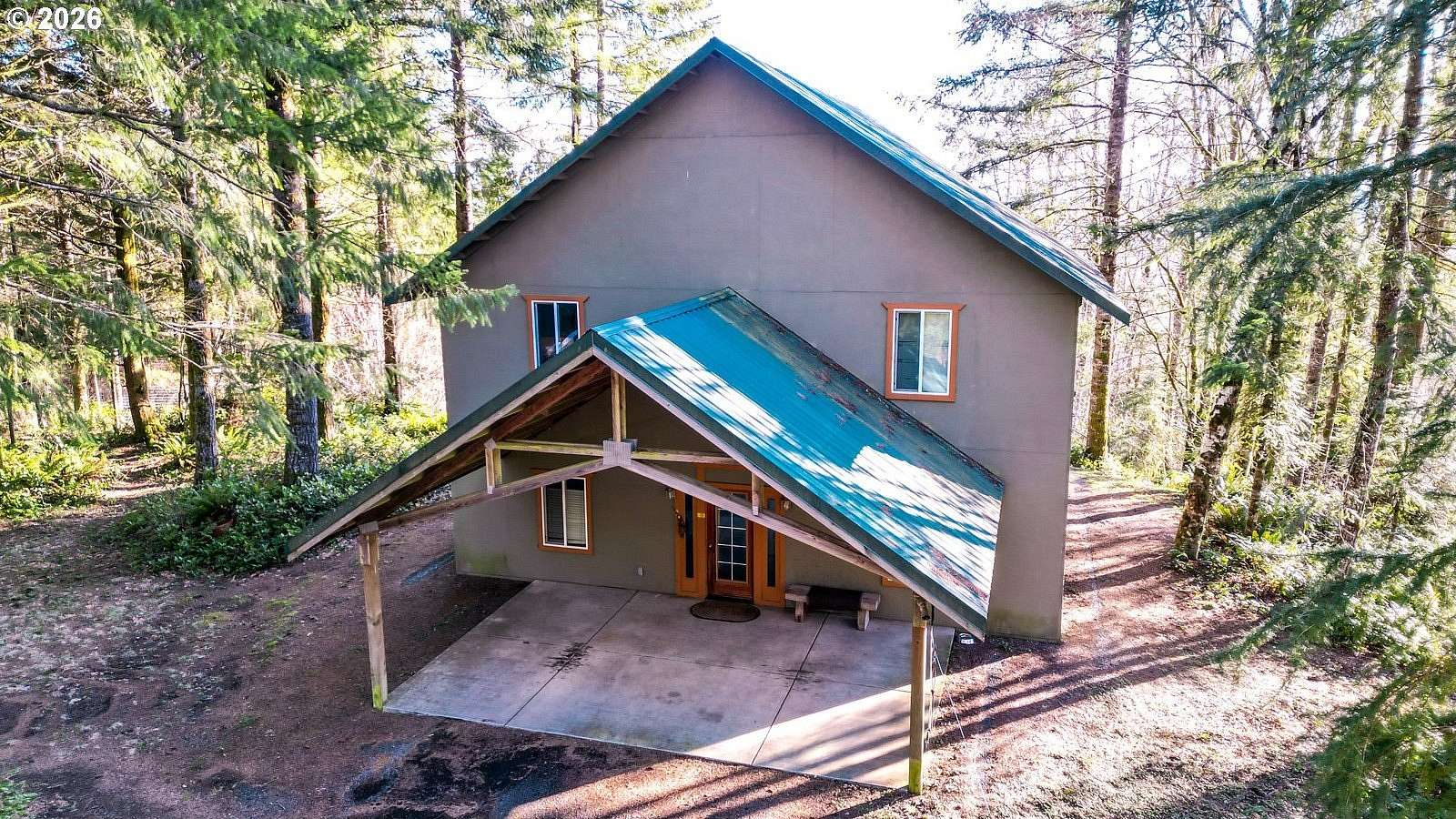 46.8 Acres of Recreational Land with Home for Sale in Amboy, Washington