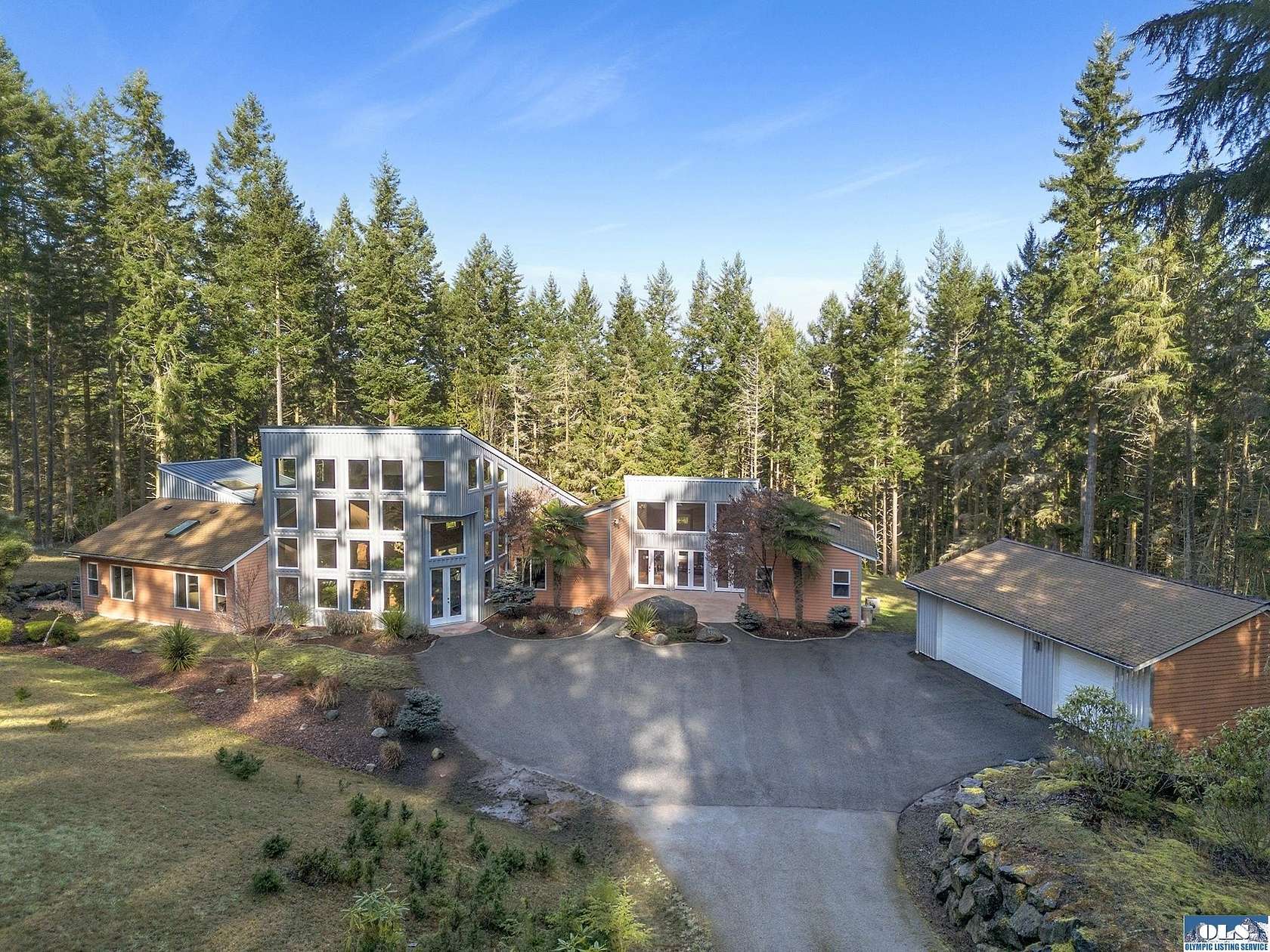 5 Acres of Residential Land with Home for Sale in Sequim, Washington