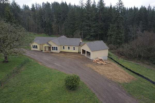 38.7 Acres of Agricultural Land with Home for Sale in Washougal, Washington