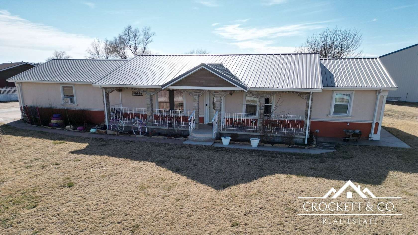 3 Acres of Residential Land with Home for Sale in Garden City, Kansas