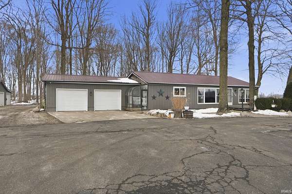 3 Acres of Residential Land with Home for Sale in Plymouth, Indiana