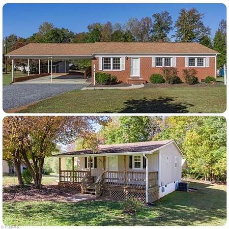 1.85 Acres of Land with Home for Sale in Franklinville, North Carolina