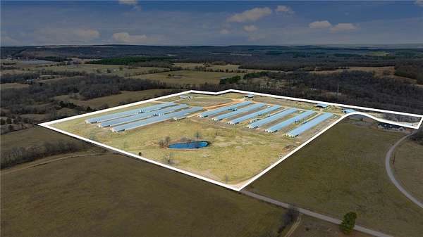 38.6 Acres of Agricultural Land with Home for Sale in Lincoln, Arkansas