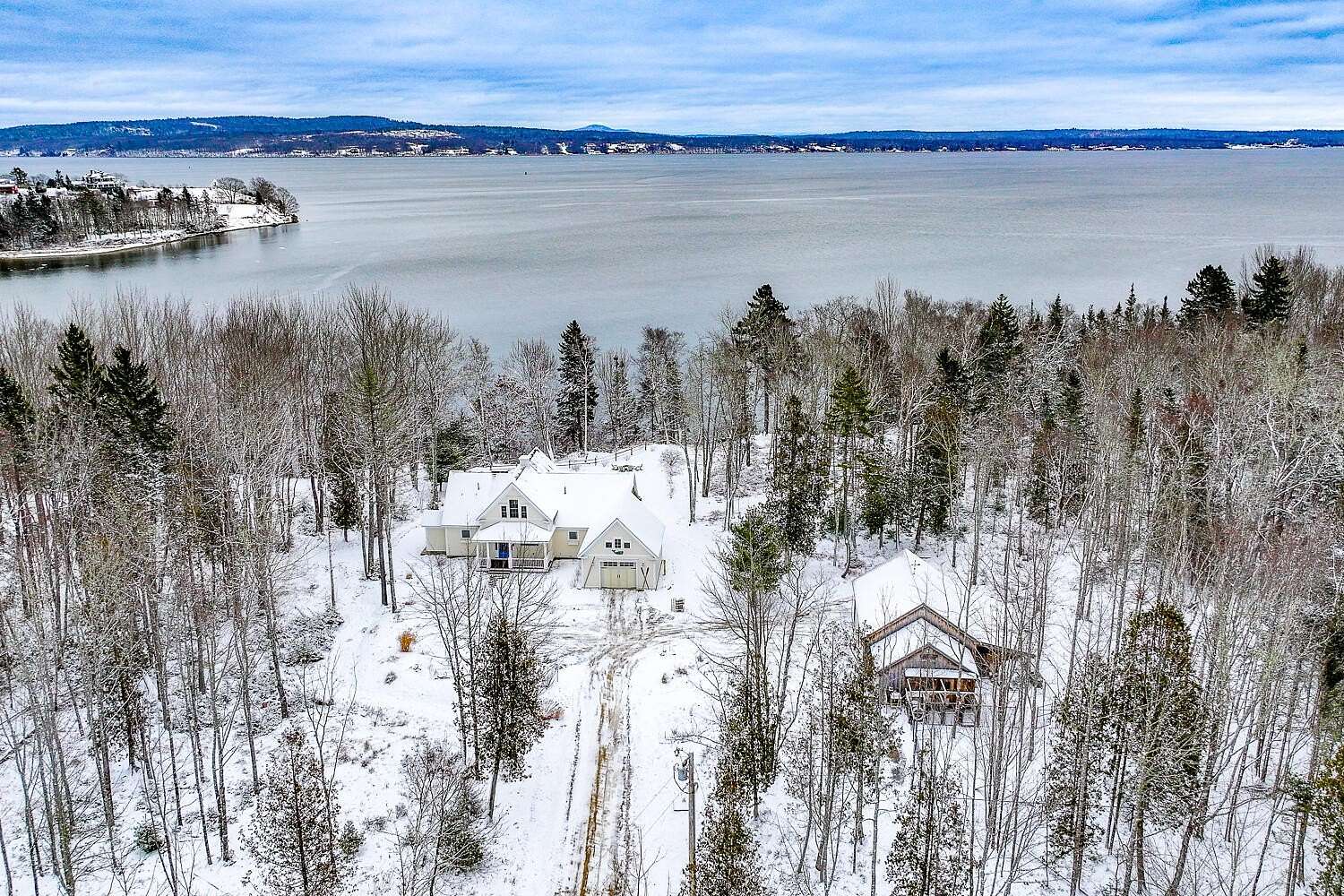 5.2 Acres of Land with Home for Sale in Stockton Springs, Maine