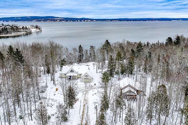 5.2 Acres of Residential Land with Home for Sale in Stockton Springs, Maine