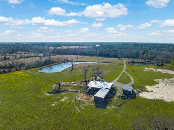 27.6 Acres of Land with Home for Sale in Ben Wheeler, Texas