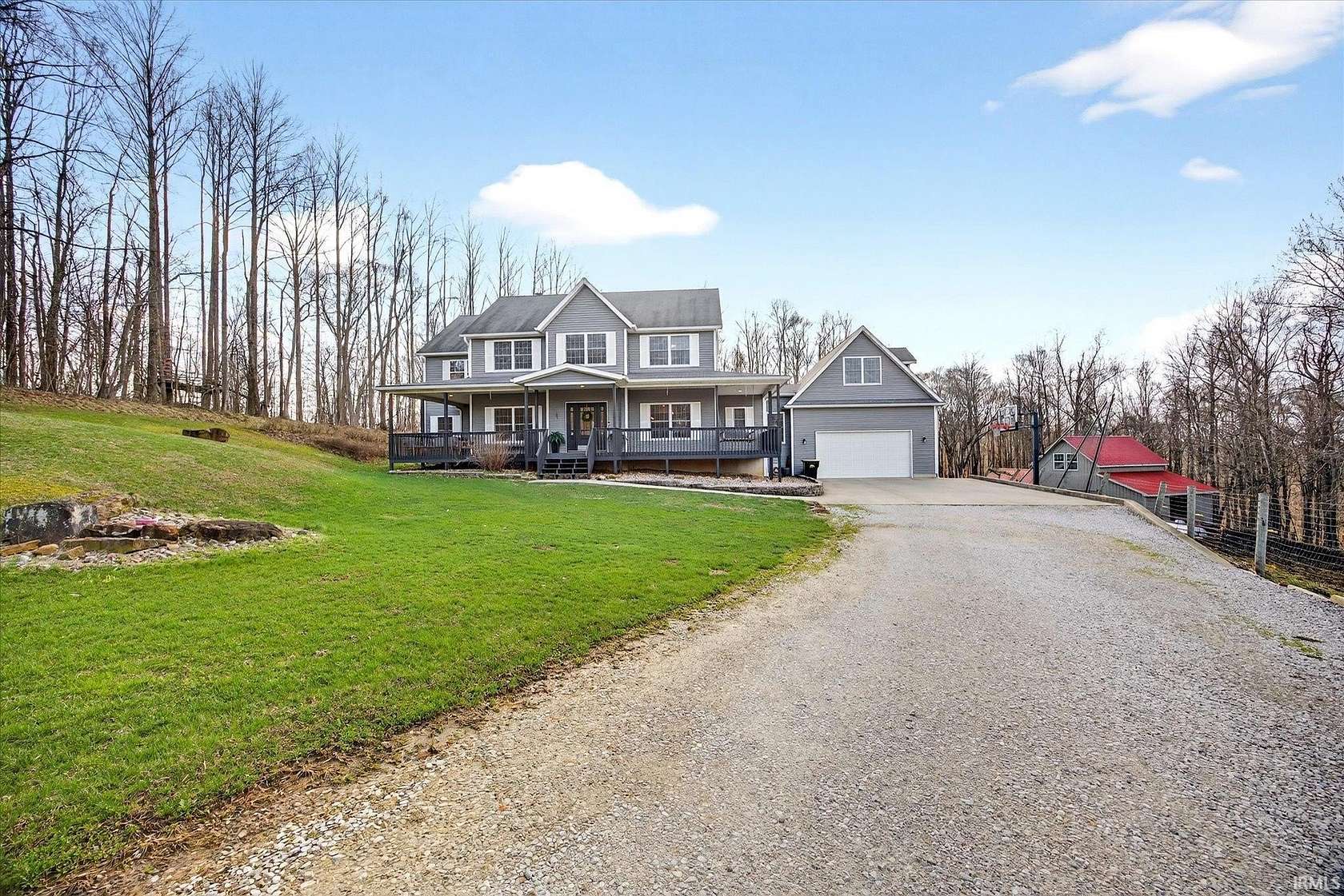 5.4 Acres of Land with Home for Sale in Spencer, Indiana