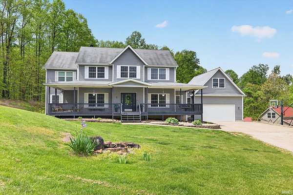 5.4 Acres of Land with Home for Sale in Spencer, Indiana