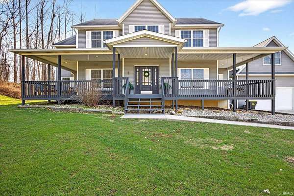 5.4 Acres of Land with Home for Sale in Spencer, Indiana