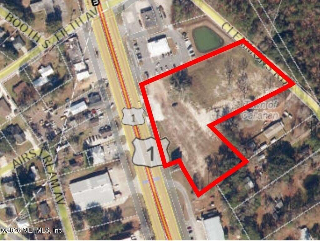 3.77 Acres of Commercial Land for Sale in Callahan, Florida