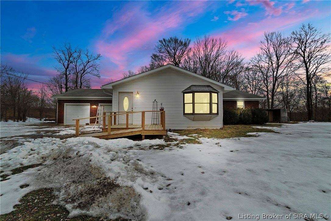 1.58 Acres of Land with Home for Sale in Old Pekin, Indiana