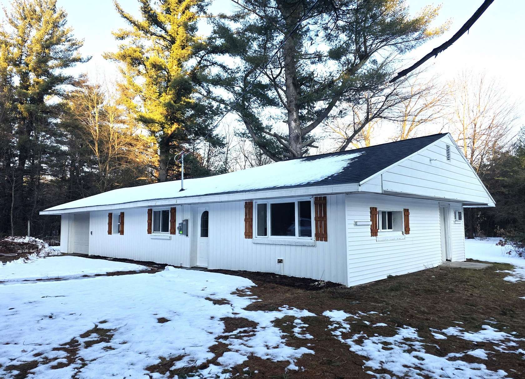 3 Acres of Residential Land with Home for Sale in Newaygo, Michigan