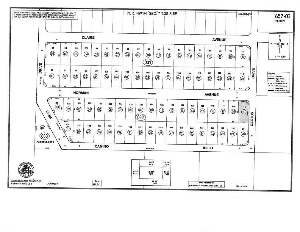 0.19 Acres of Land for Sale in Desert Hot Springs, California
