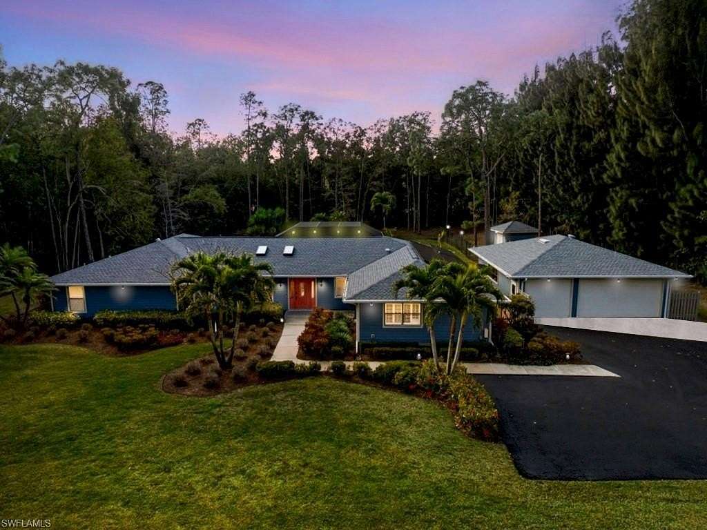 2.73 Acres of Land with Home for Sale in Naples, Florida