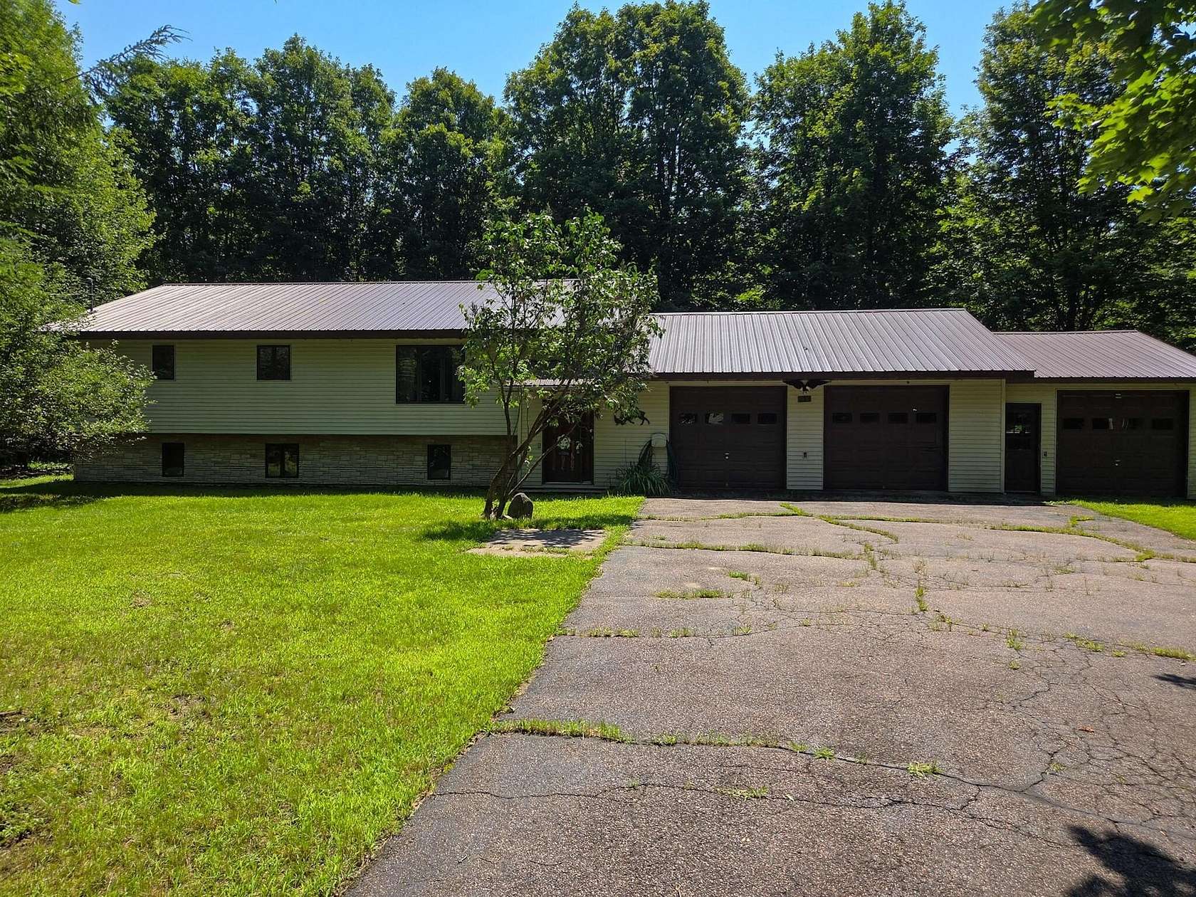 12.7 Acres of Recreational Land with Home for Sale in Moira, New York