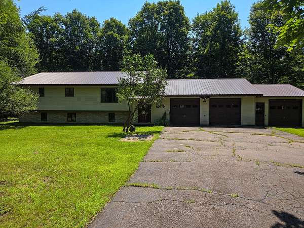 12.7 Acres of Recreational Land with Home for Sale in Moira, New York