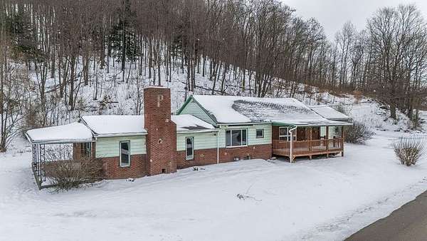 27.1 Acres of Recreational Land with Home for Sale in Westfield, Pennsylvania