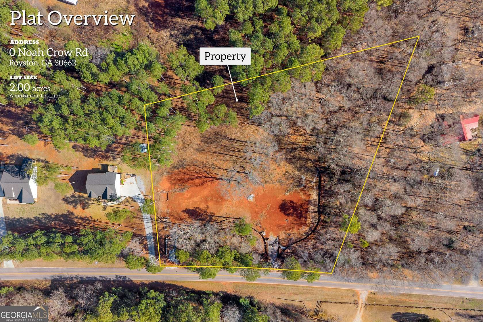 2 Acres of Residential Land for Sale in Royston, Georgia