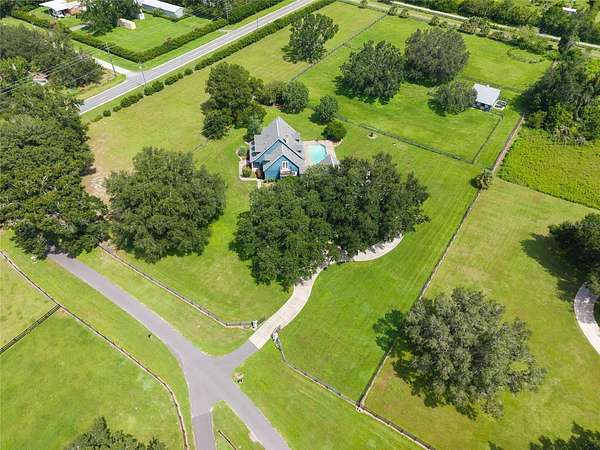5 Acres of Land with Home for Sale in Ocala, Florida