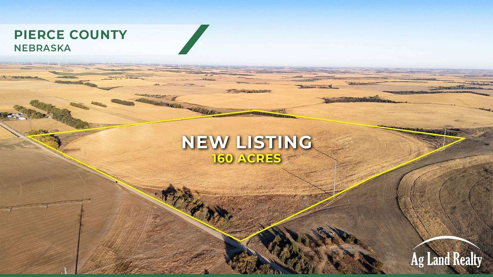 160 Acres of Agricultural & Residential Land for Sale in Tilden, Nebraska