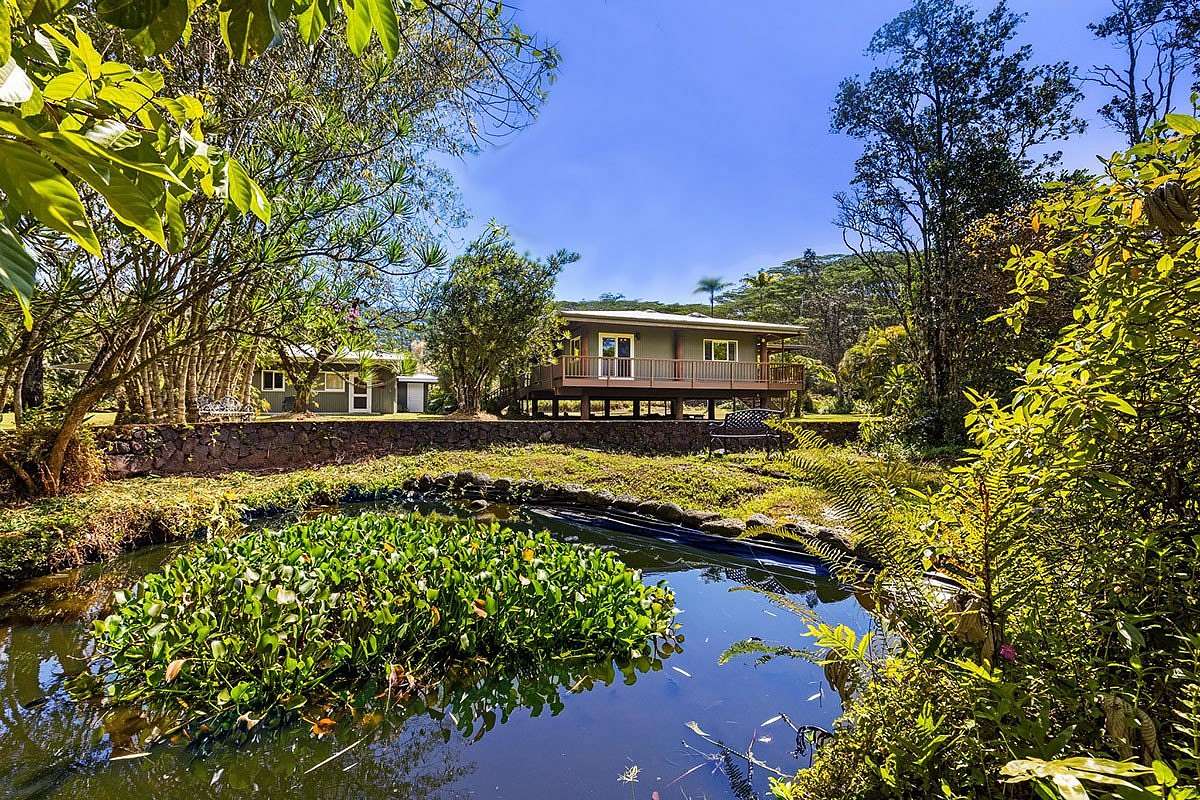 3 Acres of Residential Land with Home for Sale in Keaau, Hawaii