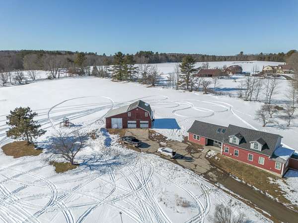 23 Acres of Recreational Land with Home for Sale in Cambridge, Maine