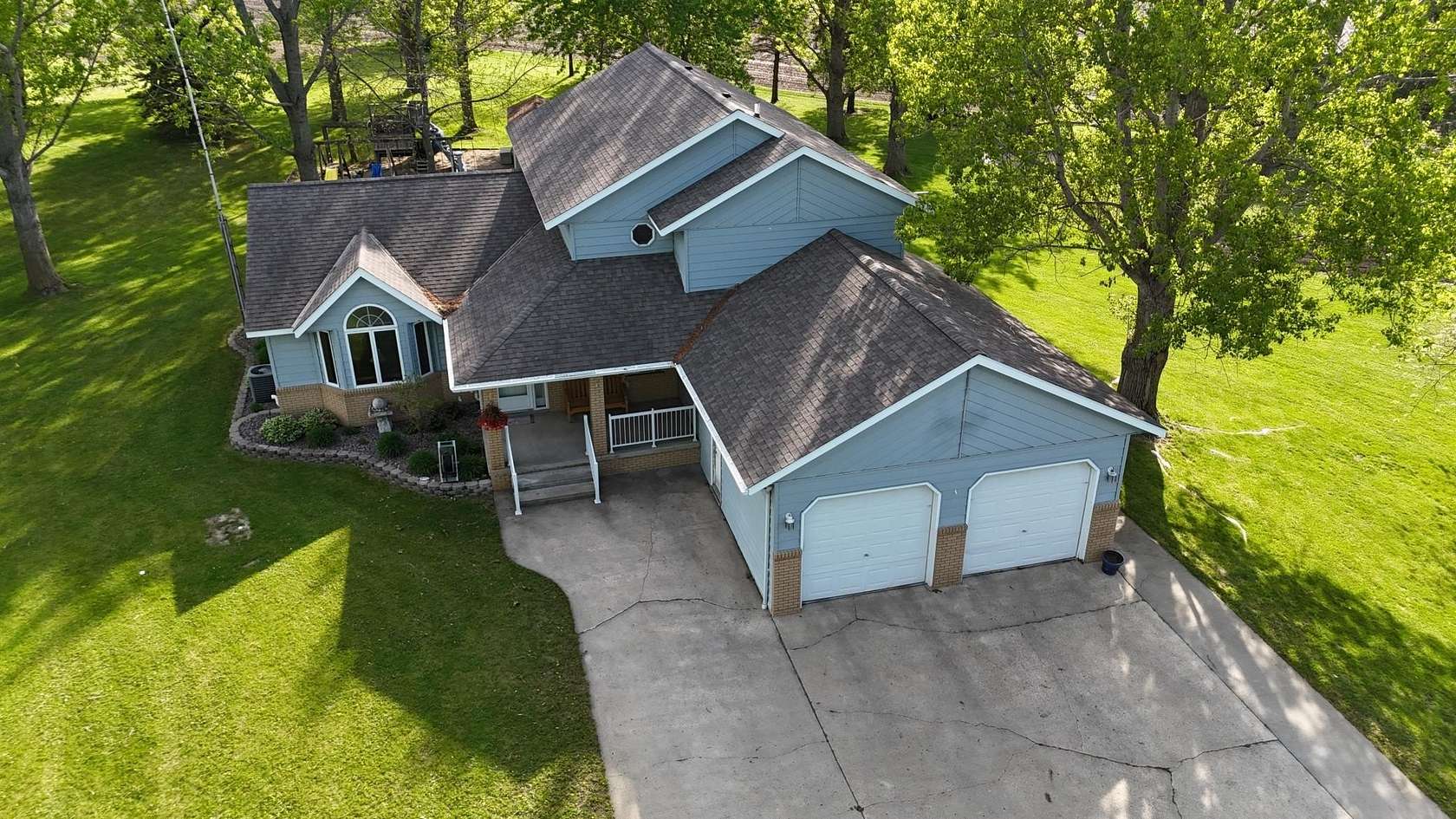 3.62 Acres of Land with Home for Sale in Eden Valley, Minnesota