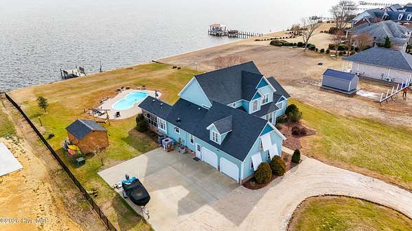 2 Acres of Residential Land with Home for Sale in Edenton, North Carolina