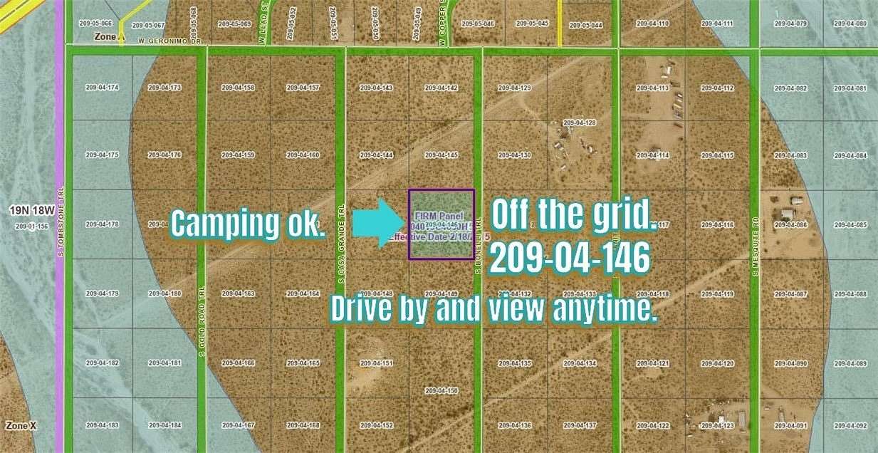 2.35 Acres of Residential Land for Sale in Golden Valley, Arizona