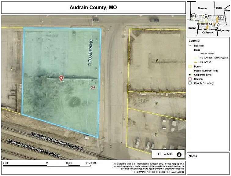 0.82 Acres of Mixed-Use Land for Sale in Mexico, Missouri