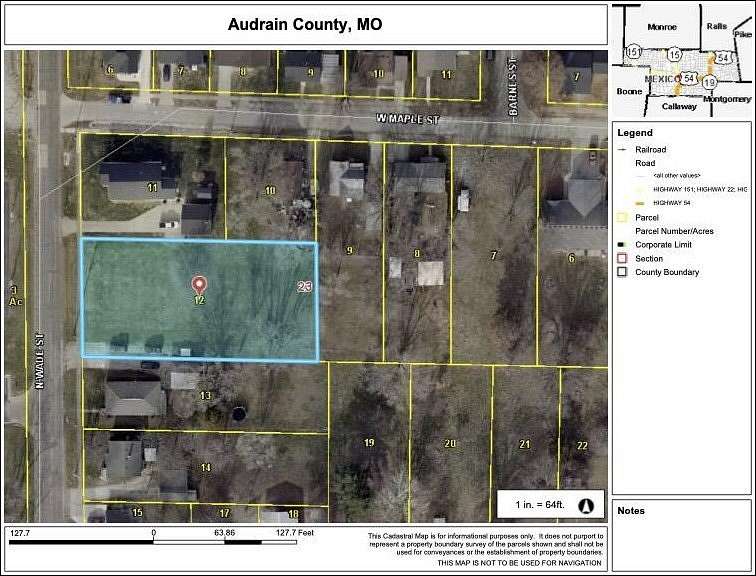 0.5 Acres of Residential Land for Sale in Mexico, Missouri