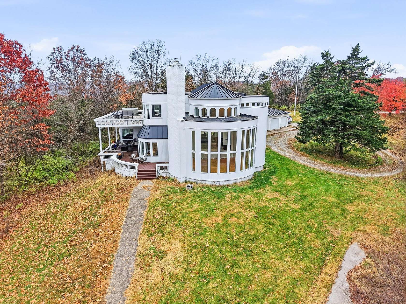 10 Acres of Residential Land with Home for Sale in Columbia, Missouri