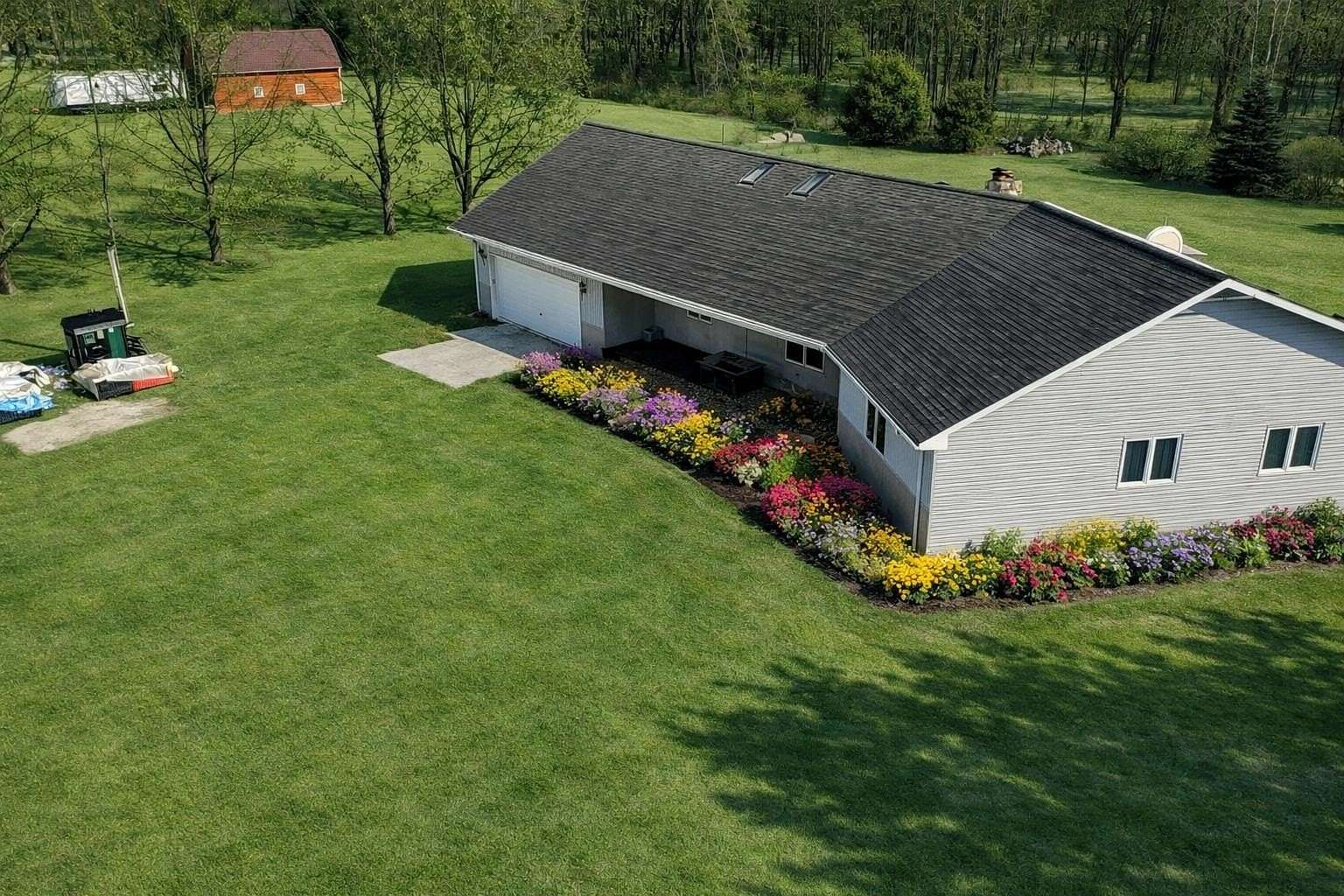 3 Acres of Residential Land with Home for Sale in Birch Run, Michigan