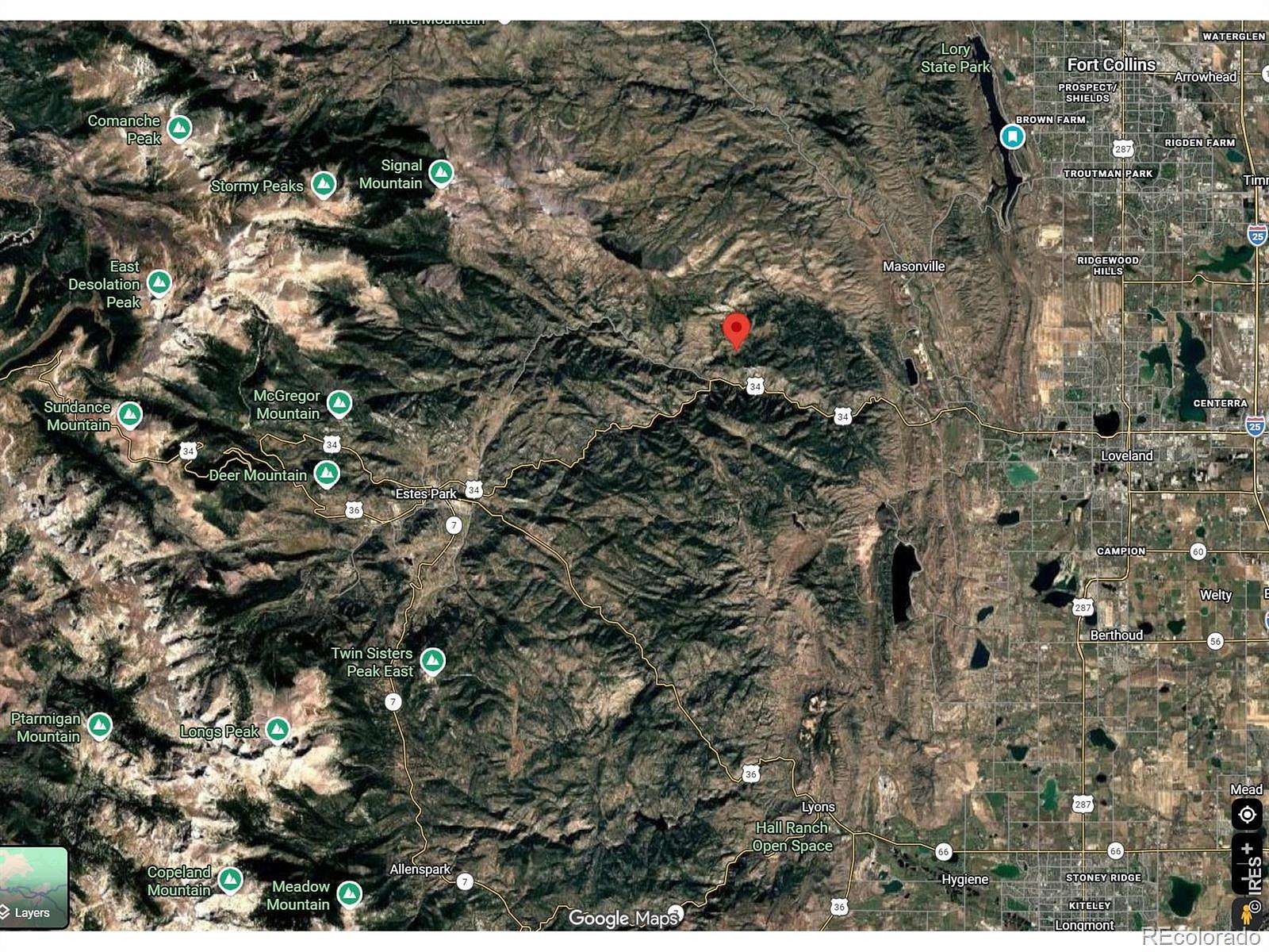 0.93 Acres of Residential Land for Sale in Drake, Colorado