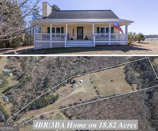 18.8 Acres of Land with Home for Sale in Senoia, Georgia