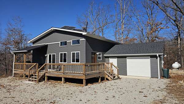 8.8 Acres of Residential Land with Home for Sale in Ava, Missouri