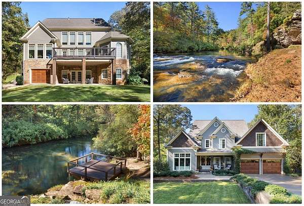 7.59 Acres of Land with Home for Sale in Clarkesville, Georgia