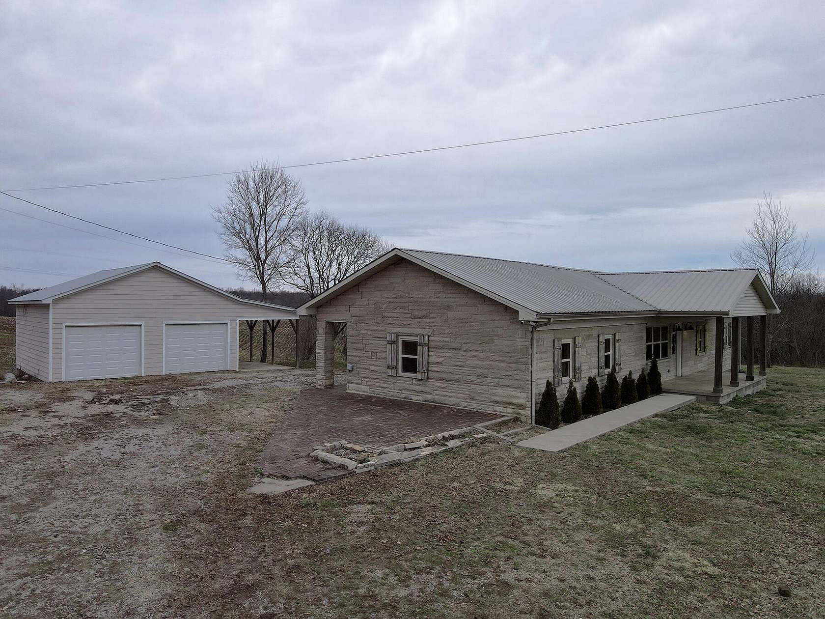 1.68 Acres of Land with Home for Sale in Monticello, Kentucky