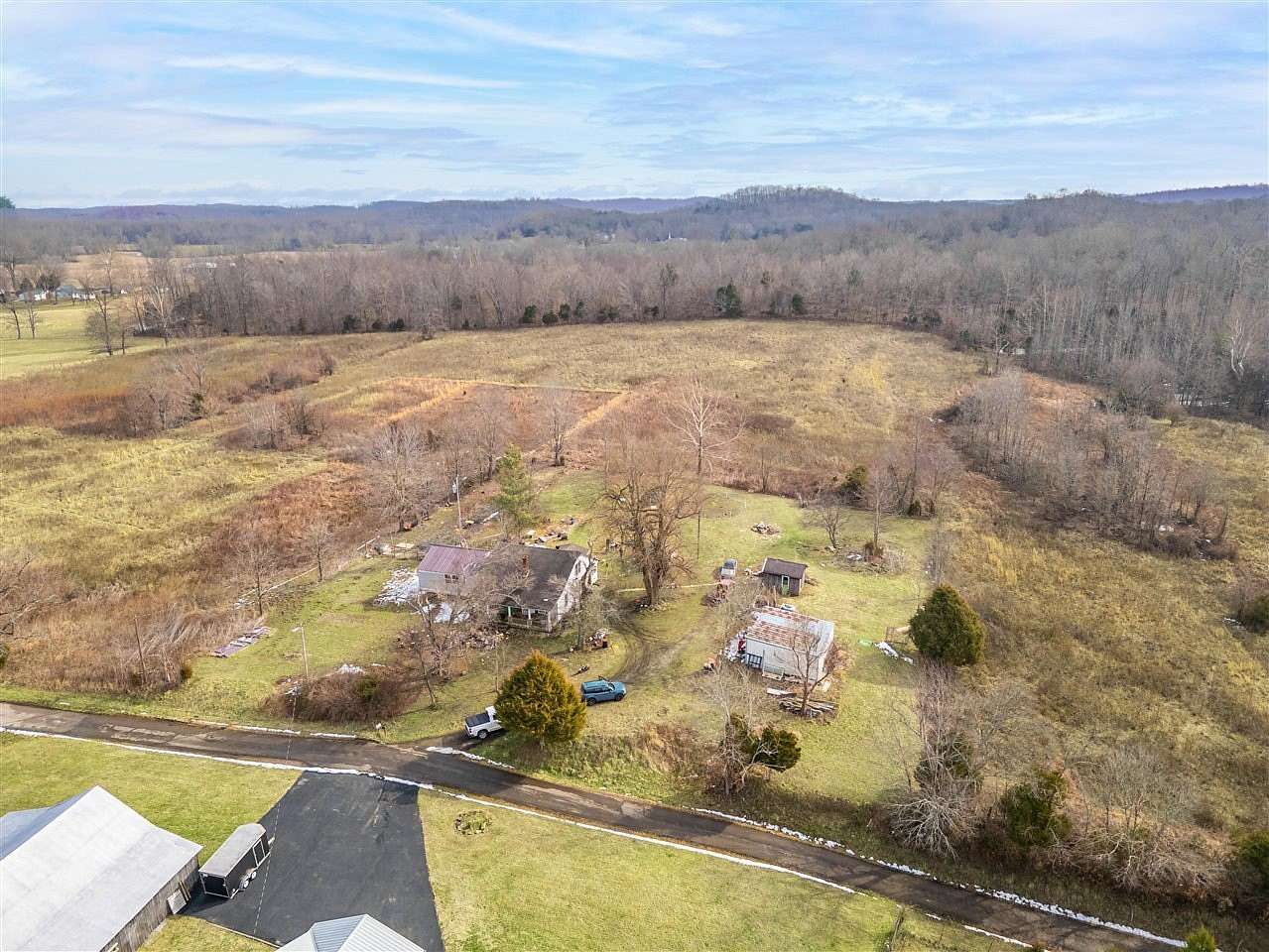 21.2 Acres of Agricultural Land with Home for Sale in Dunmor, Kentucky