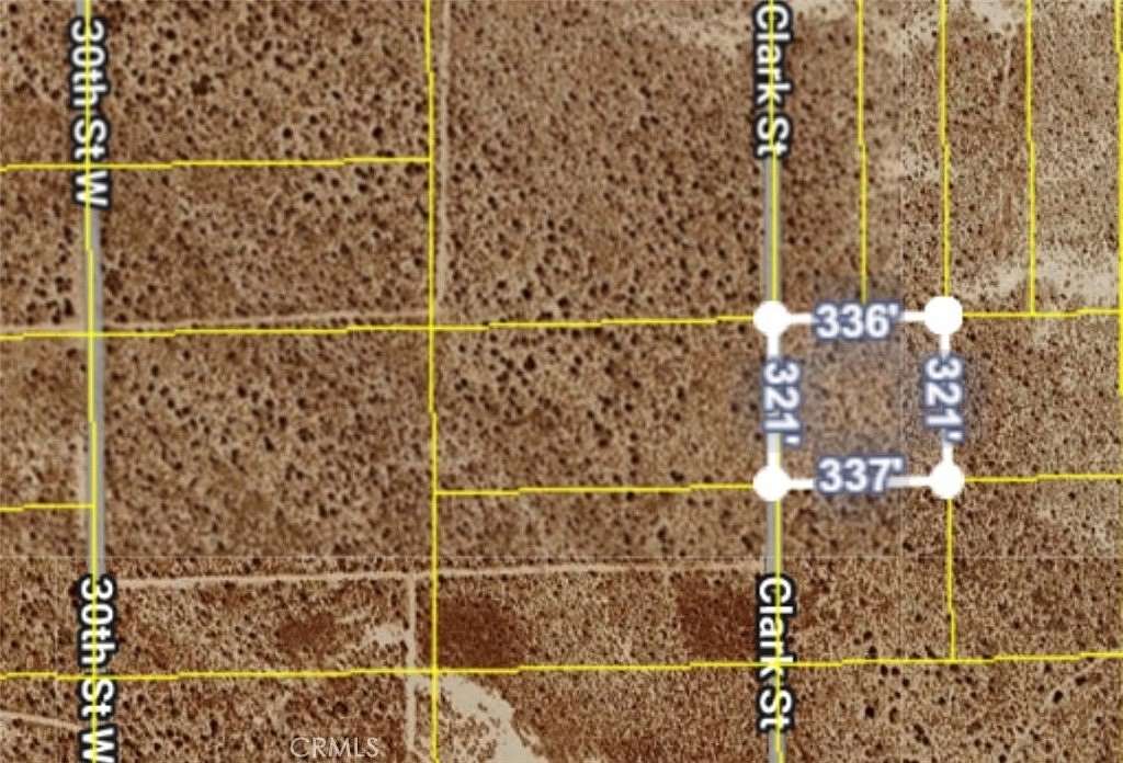 2.5 Acres of Land for Sale in Rosamond, California