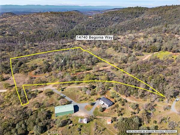 15.4 Acres of Recreational & Residential Land for Sale in Oregon House, California