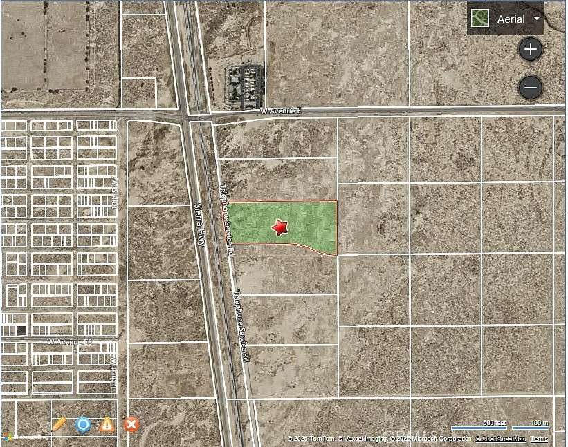 10.1 Acres of Land for Sale in Lancaster, California